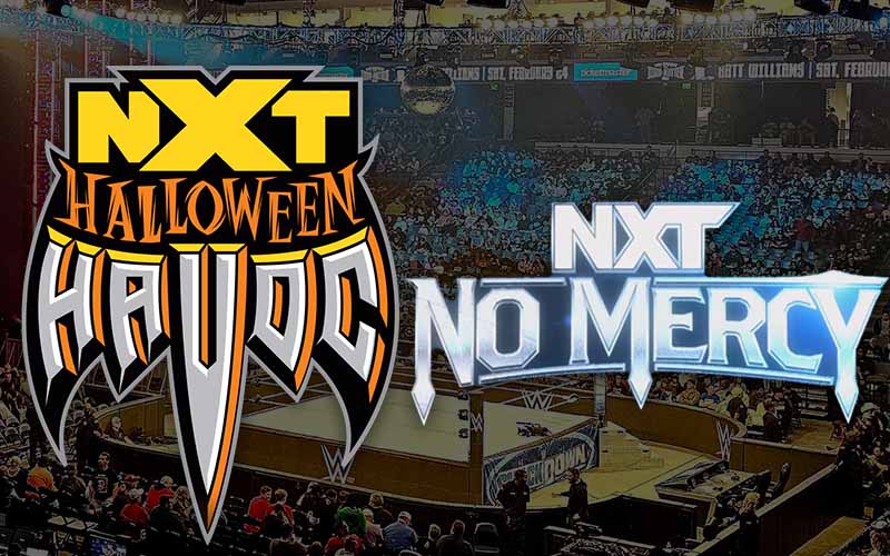 WWE Announces NXT Halloween Havoc & No Mercy PLEs