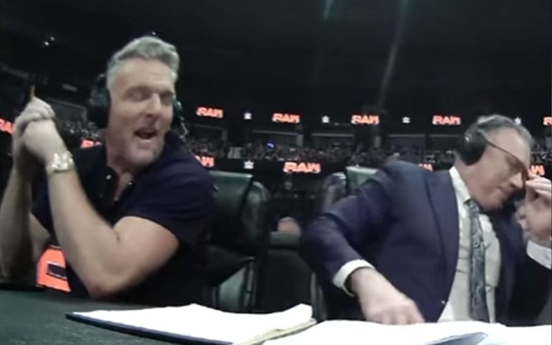 WWE Drops Video of Michael Cole Cracking Up During 7/8 RAW Over Pat McAfee’s Profanity