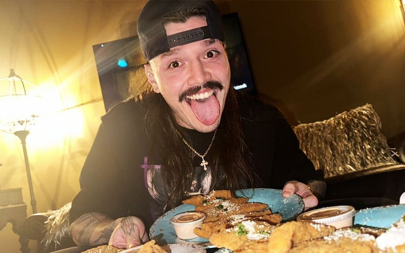 Dominik Mysterio and Liv Morgan’s Romantic Celebration Features Chicken Tenders