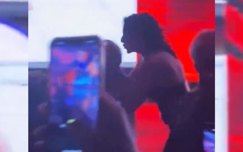 Footage Shows Rhea Ripley Kissing Security Personnel During 8/5 WWE RAW