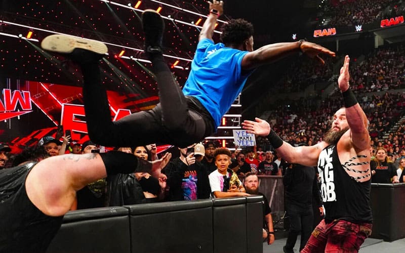 Bronson Reed Fined Heavily for Throwing Fan at Braun Strowman After 9/16 WWE RAW