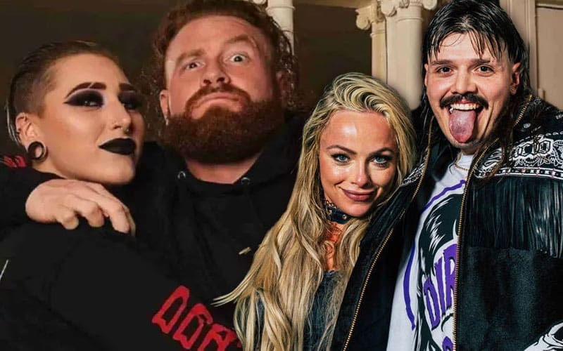 Buddy Matthews & Rhea Ripley Have Fantasy Booked Angle With Liv Morgan & Dominik Mysterio