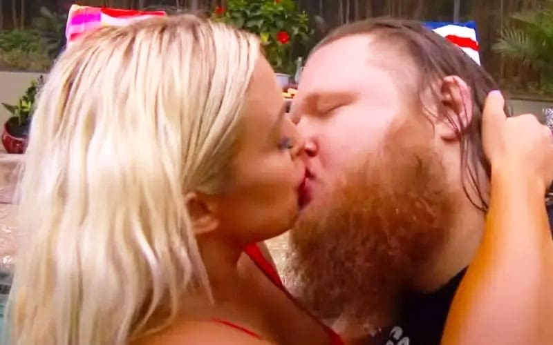 Mandy Rose Claims Otis ‘Snuck a Little Tongue’ During Their Steamy Kissing Scene