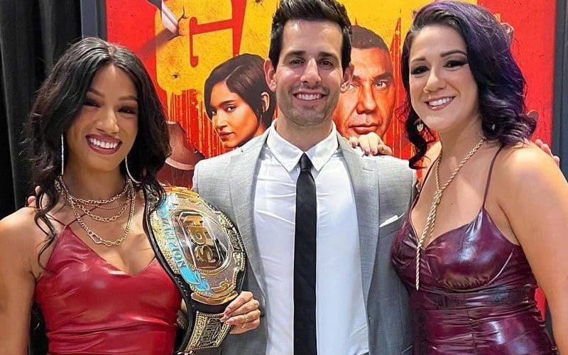 Mercedes Mone & Bayley Reunite at Killer’s Game Red Carpet Event