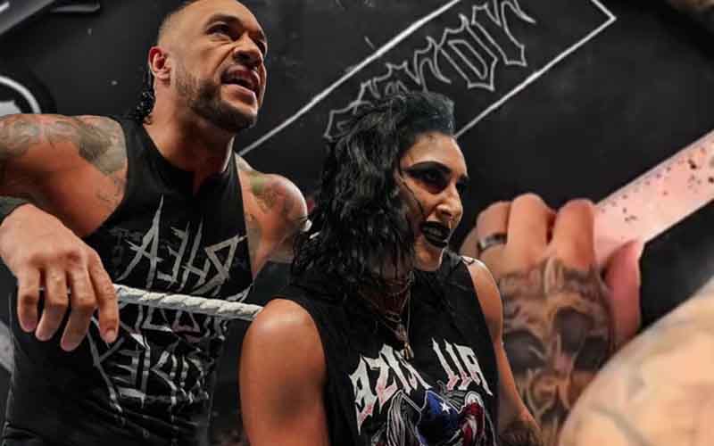 Rhea Ripley & Damian Priest’s Matching Outfit for WWE Bad Blood Unveiled