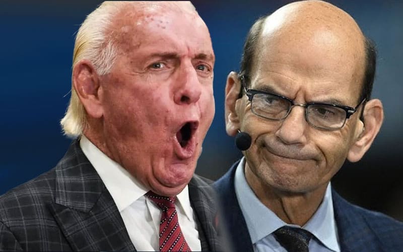 Ric Flair Blasts Paul Finebaum on Twitter During Football Hot Take
