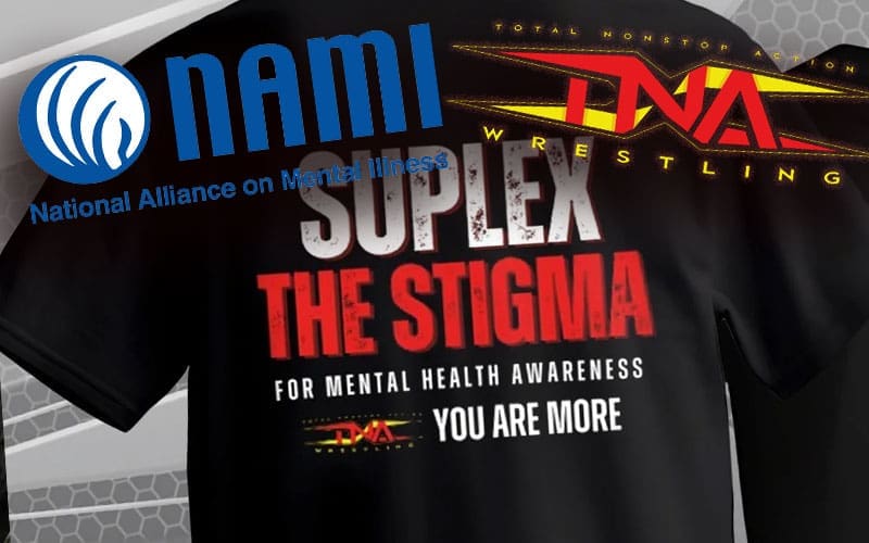 TNA Wrestling Partners with National Alliance On Mental Illness for New Charity Merch Drop