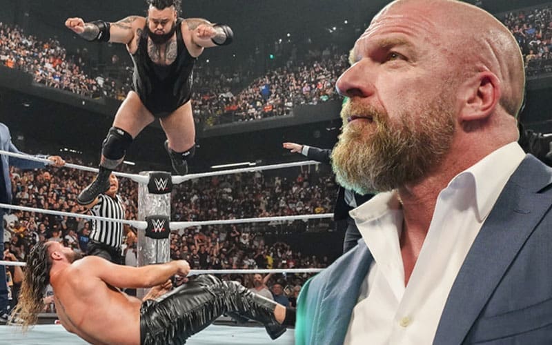 Bronson Reed’s Tsunami Barrage on Seth Rollins Was a Last-Minute Triple H Call