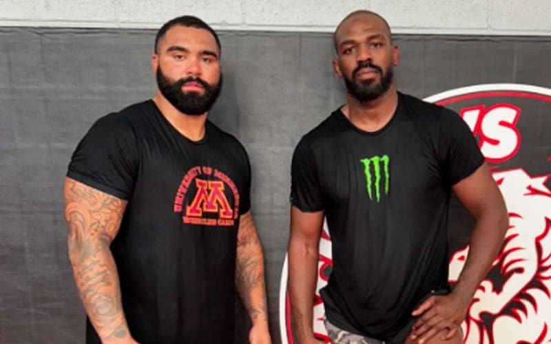 Ex-WWE Star Gable Steveson Begins MMA Training with Jon Jones After Buffalo Bills Exit