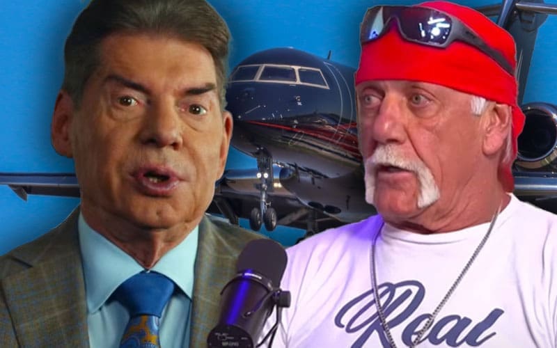 Hulk Hogan Reveals Bizarre Nickname He Has for Vince McMahon’s Private Jet