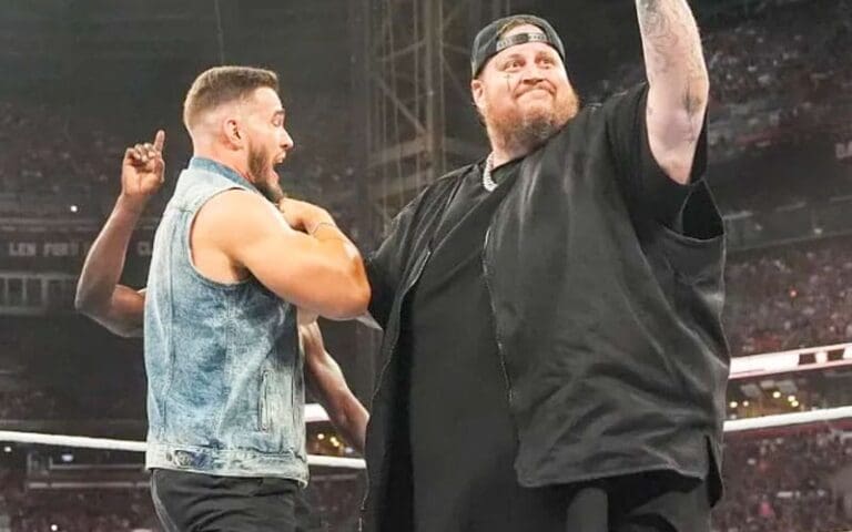 Jelly Roll Credits Austin Theory for Making Him 'Look Like a Rockstar' at WWE SummerSlam