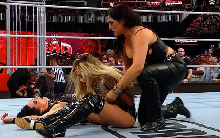 Raquel Rodriguez Returns to Disrupt Liv Morgan & Rhea Ripley's Bad Blood 2024 Title Match