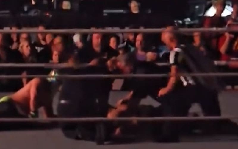 Sammy Guevara Suffers Apparent Injury Before 10/2 AEW Dynamite