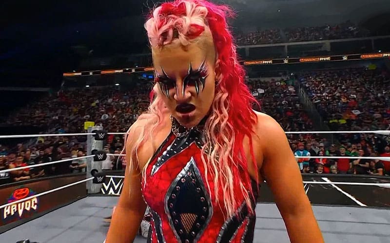 Zaria Spoils Fallon Henley's NXT Women's North American Title Celebration At Halloween Havoc 2024