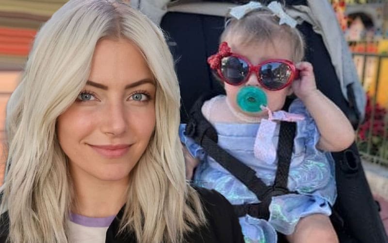 Alexa Bliss & Ryan Cabrera’s Daughter Hendrix Celebrates One-Year Birthday With Disney Outing