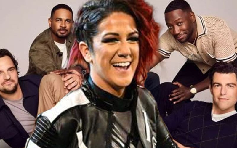Bayley Fan Girls Out to New Girl Cast in Sexiest Man Alive Issue