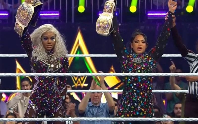 Bianca Belair & Jade Cargill Retain Women’s Tag Team Titles In Wild Crown Jewel 2024 Match