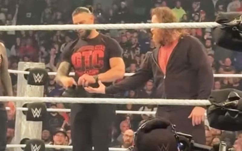 Roman Reigns Fixes Sami Zayn’s Shoe in Hilarious Moment After 11/8 WWE SmackDown