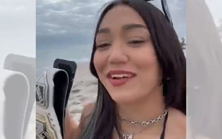 Roxanne Perez Trolls Iron Survivor Competitors While on Beach Getaway Ahead of 11/19 WWE NXT