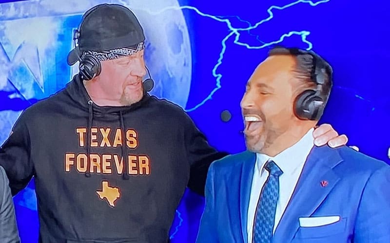 The Undertaker Rejects Request to Tombstone Joe Tessitore on Live Television