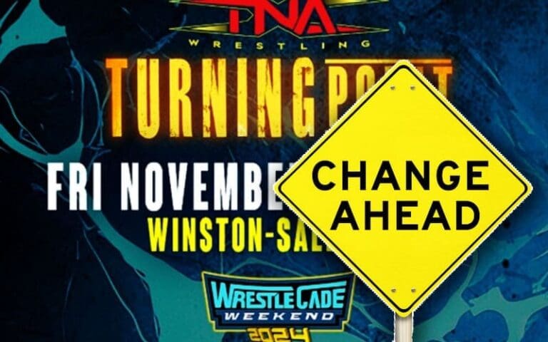 TNA Turning Point Hit with Last-Minute Change Due to Travel Issues