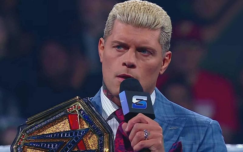 Cody Rhodes Says He's Not Cleared to Compete During 1/3 WWE SmackDown