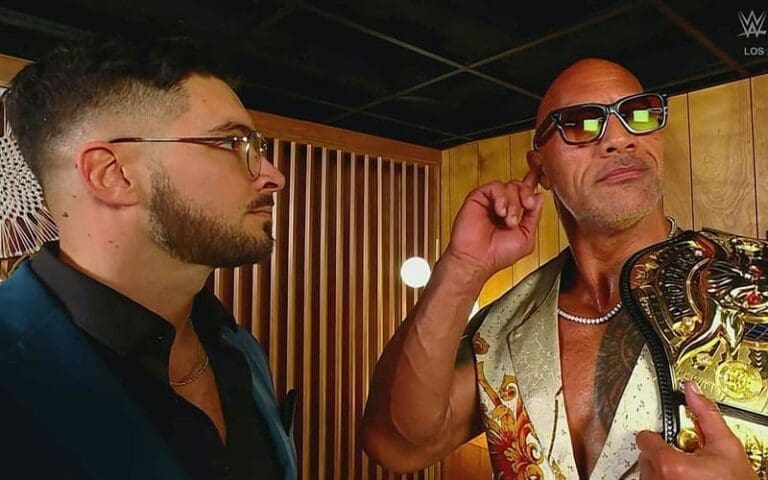Ethan Page Reacts to The Rock’s Backstage Confrontation After NXT New Years Evil