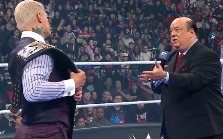 Masterminds Behind Paul Heyman & Cody Rhodes' 1/10 SmackDown Promo Unveiled