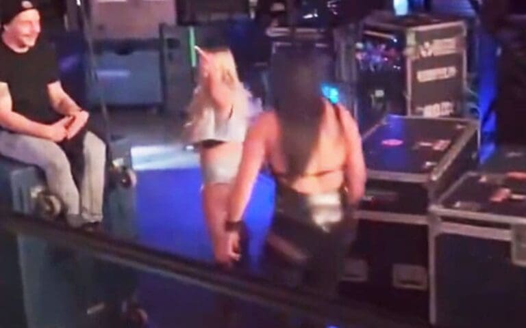 Liv Morgan Flips Off Fan Who Proclaimed Love for Her During 2/17 WWE RAW