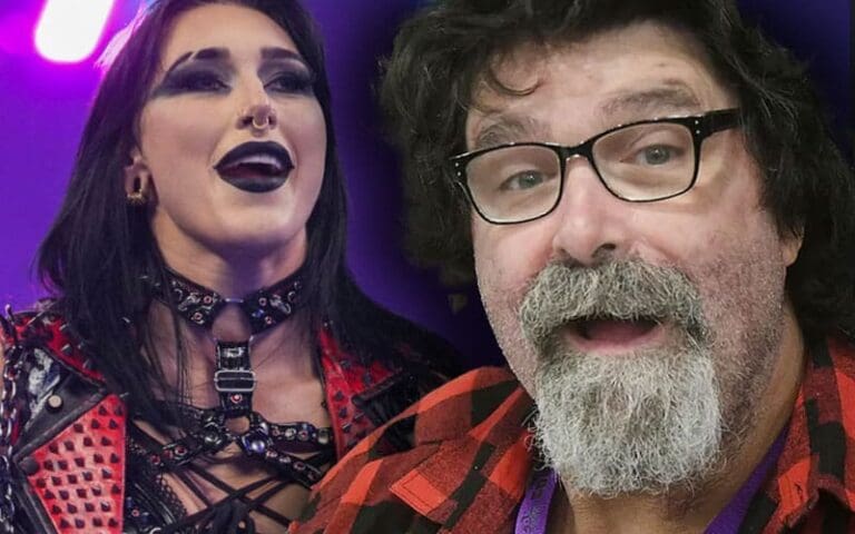 Mick Foley Says He and Rhea Ripley Would Draw at WrestleMania