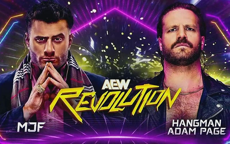 MJF vs Hangman Page Added At AEW Revolution 2025 During 2/19 Dynamite