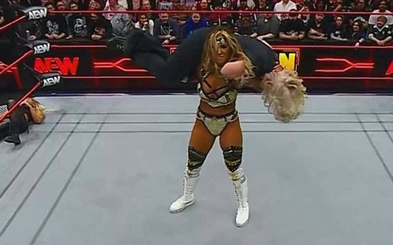 Toni Storm Ambushed and Flattened by Megan Bayne in AEW Collision Beatdown