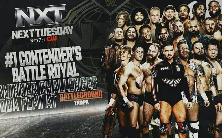 #1 Contender Battle Royal Match with WWE LFG and TNA Talents & More Booked for 5/6 WWE NXT