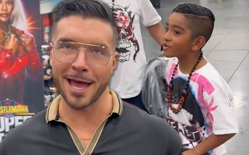 Ethan Page Gets Into Heated Exchange With Young Fan During WWE World