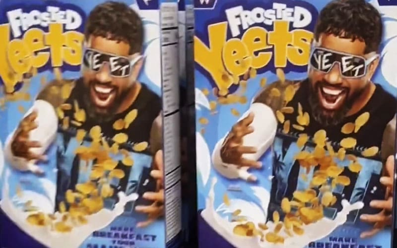 Jey Uso Gets His Own WWE Cereal—Say Hello to “Frosted Yeets”