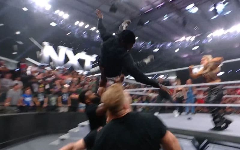 Jordynne Grace’s Husband Intimated by Security Toss During 4/1 WWE NXT