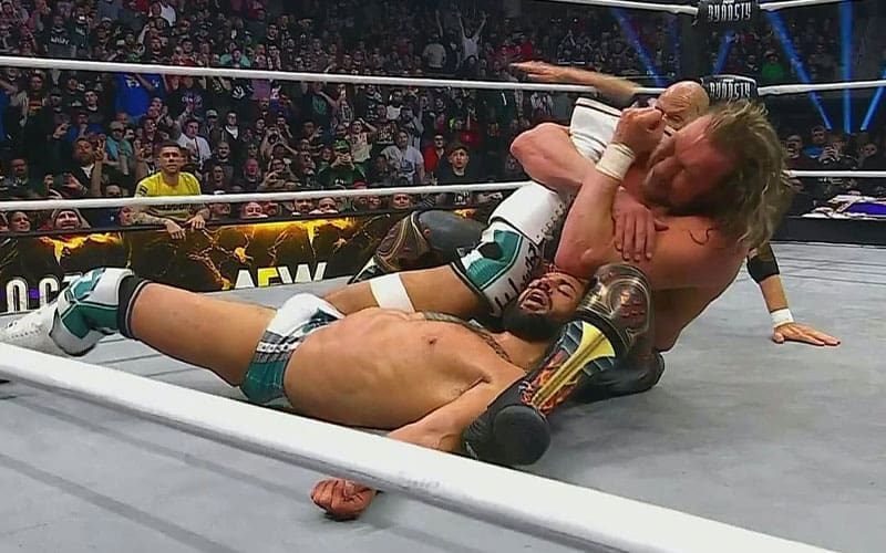 Kenny Omega Survives Wild Triple Threat to Retain International Title at AEW Dynasty