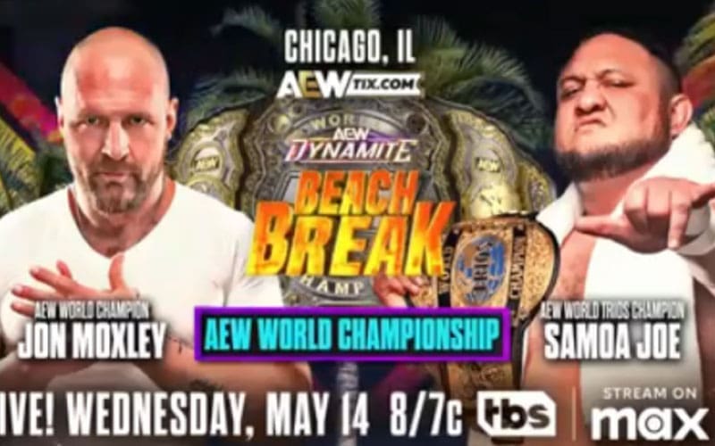 Samoa Joe vs. Jon Moxley Set for AEW Beach Break Title Clash—Joe Chokes Out Moxley Again