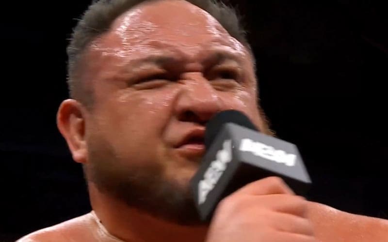 Samoa Joe Wrecks Max Caster After AEW Dynamite Goes Off The Air