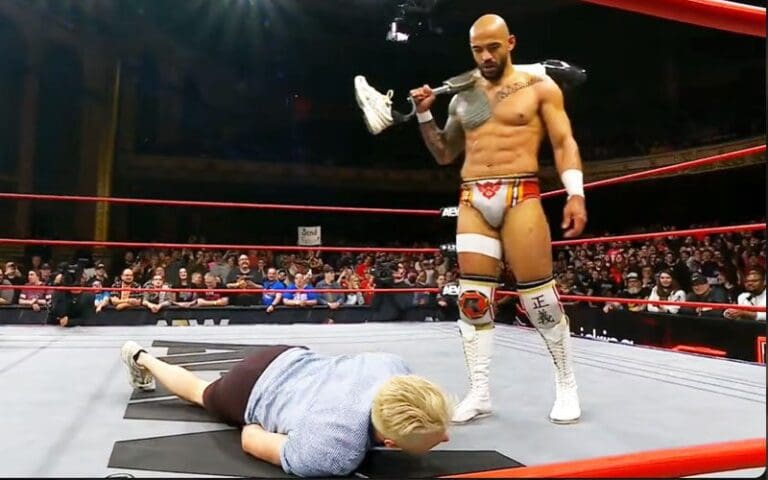 AEW Collision Viewership for May 8 Sees Increase After Ricochet Steals Zach Gowen's Prosthetic Leg