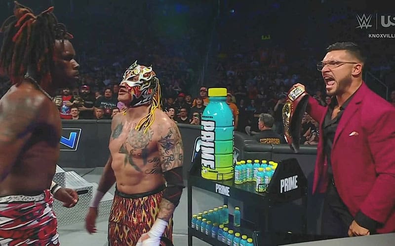 Je’Von Evans Stumbles in WWE SmackDown Debut After Ethan Page Interference