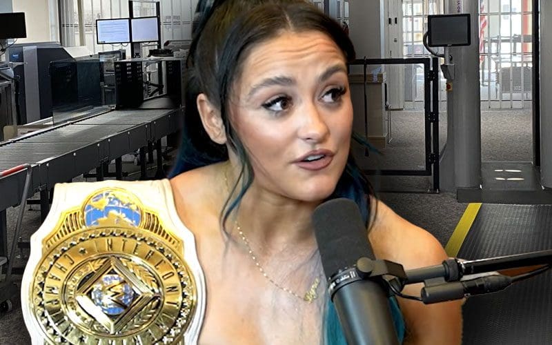 Lyra Valkyria Reveals TSA Chaos With Her WWE Intercontinental Championship Title