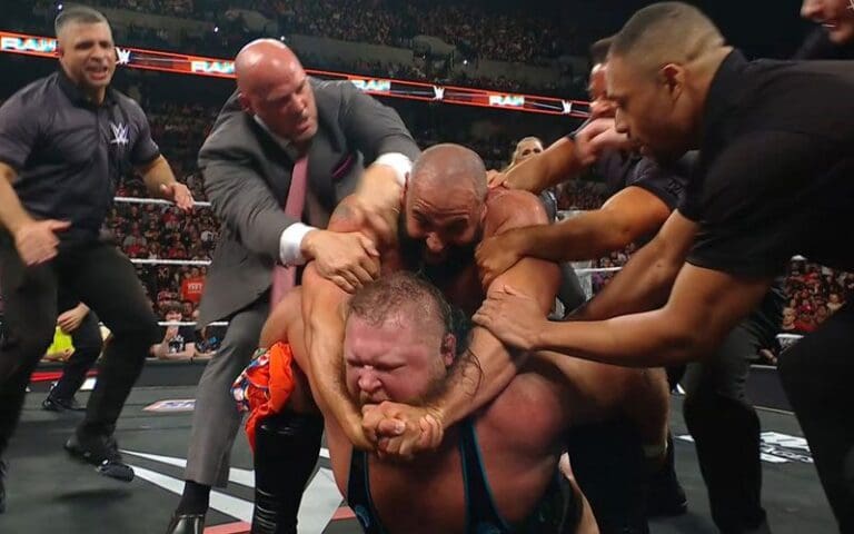 Rusev’s First WWE Match in 5 Years Ends in Chaos—Security Forced to Pull Him Off Otis
