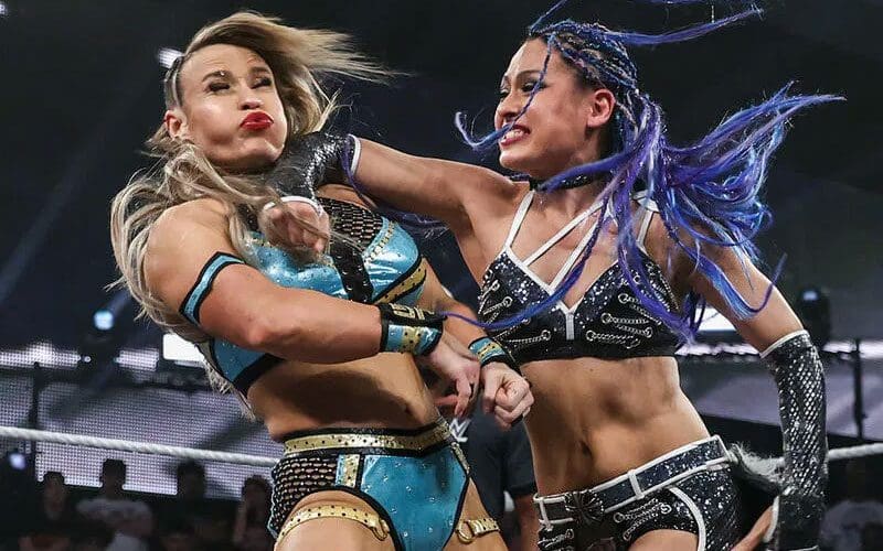 WWE NXT Cut Time From Jordynne Grace vs. Giulia Match