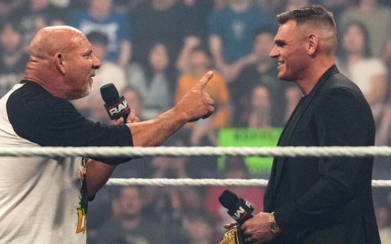 GUNTHER Trolls Goldberg on Instagram After Accepting Final Match Challenge