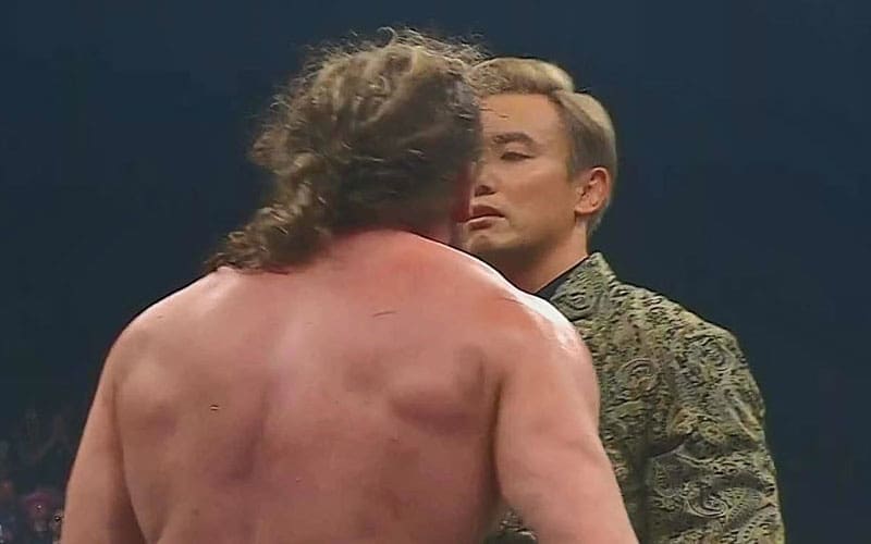 Kenny Omega & Kazuchika Okada Brawl During 6/4 AEW Dynamite Fyter Fest