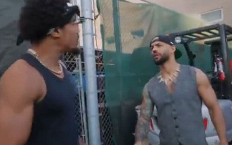Ricochet May Have Found His Faction After Shady Attack on AR Fox During AEW Collision