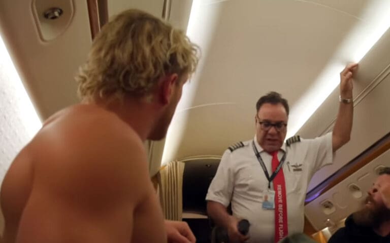 Logan Paul’s Flight Turns Chaotic After Jet Systems Shut Down
