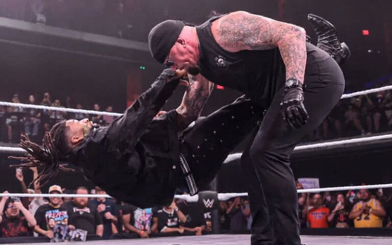 The Undertaker Breaks Silence After Chokeslamming Trick Williams on WWE NXT