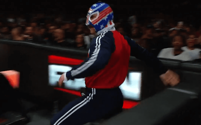 El Grande Americano Situation Gets Insane Twist As Third Mask Man Appears During 8/4 WWE RAW